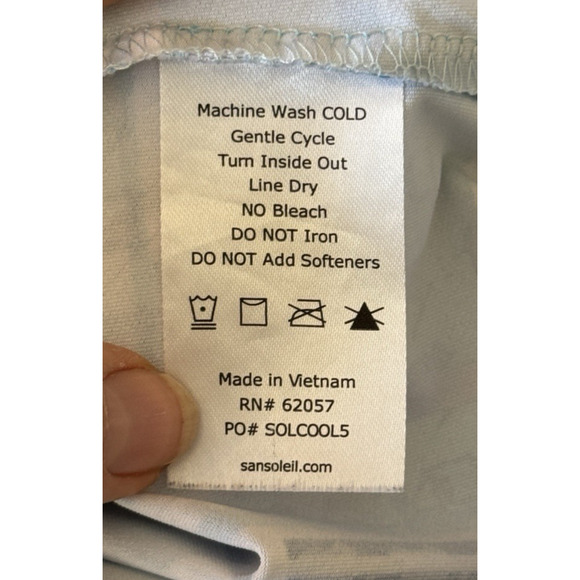 San Soleil UPF Golf Top 1/4 Zip Long Sleeve Pickleball Tennis Outdoor, XL - Picture 12 of 12